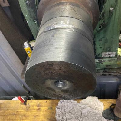 3. machined shaft before welding